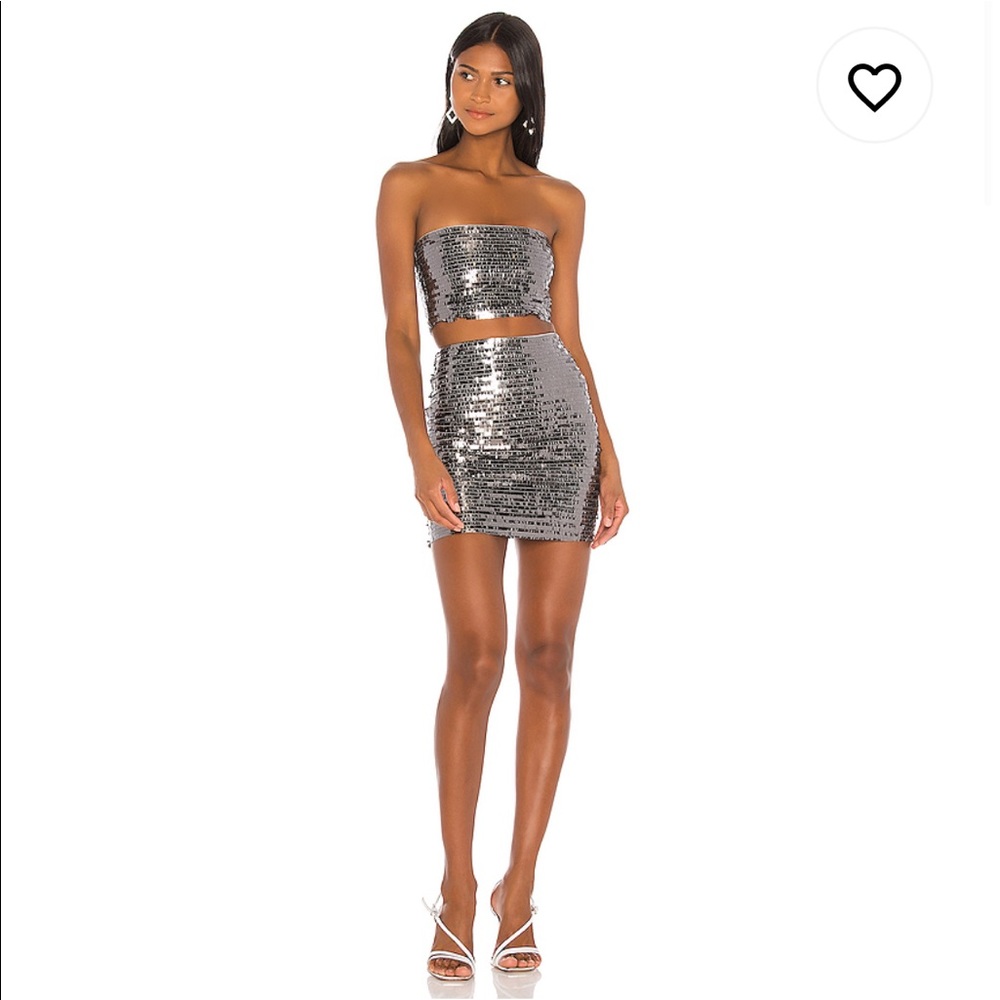 Sequin two piece set